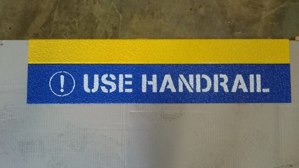 Vigil Deck Mark ''Use Handrail'' DEME, Zwijndrecht (BE)