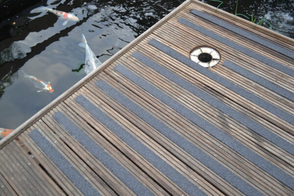 Goodflooring Vlonderstrip 120 x 5 cm Zwart - Afbeelding 3