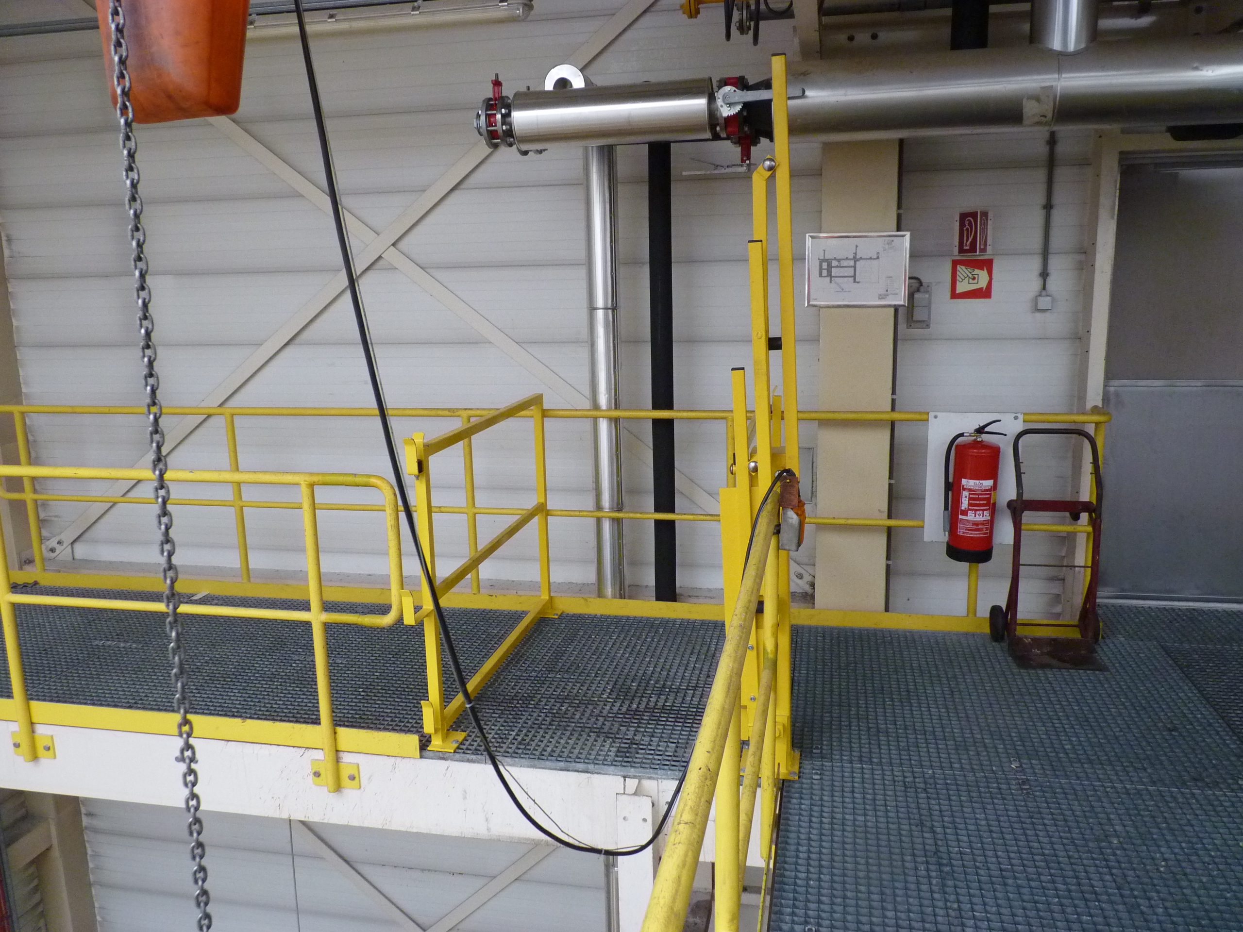 Vario 90 Safety Pallet Gate System Haagh Protection BV