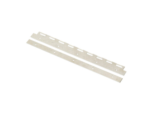 Klemset voor lamel 400mm RVS