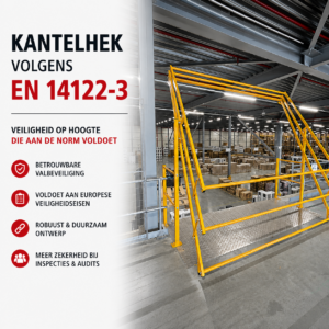 Kantelhek volgens EN 14122-3