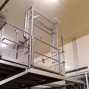 RVS kantelhek voor Food industrie